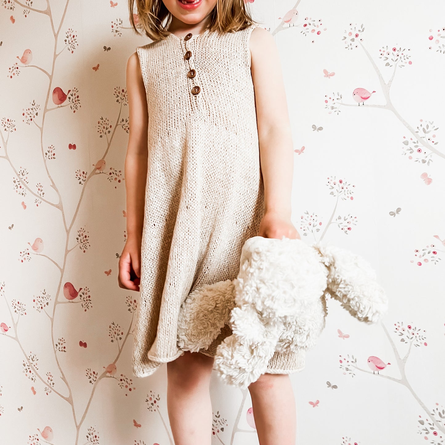 Jenny knappekjole (0-4 år)