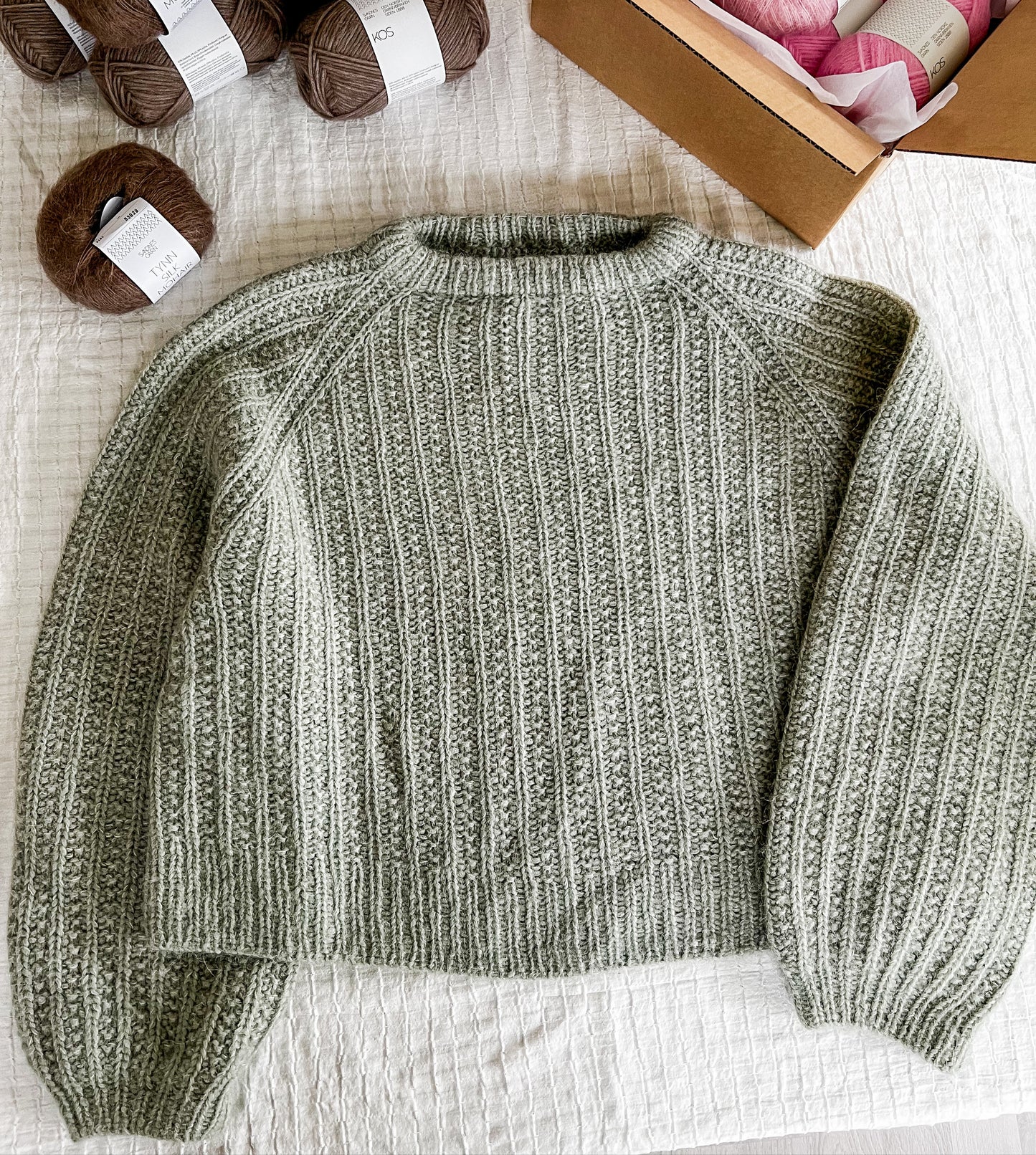Min chunky Amalie genser strikkepakke (dame)