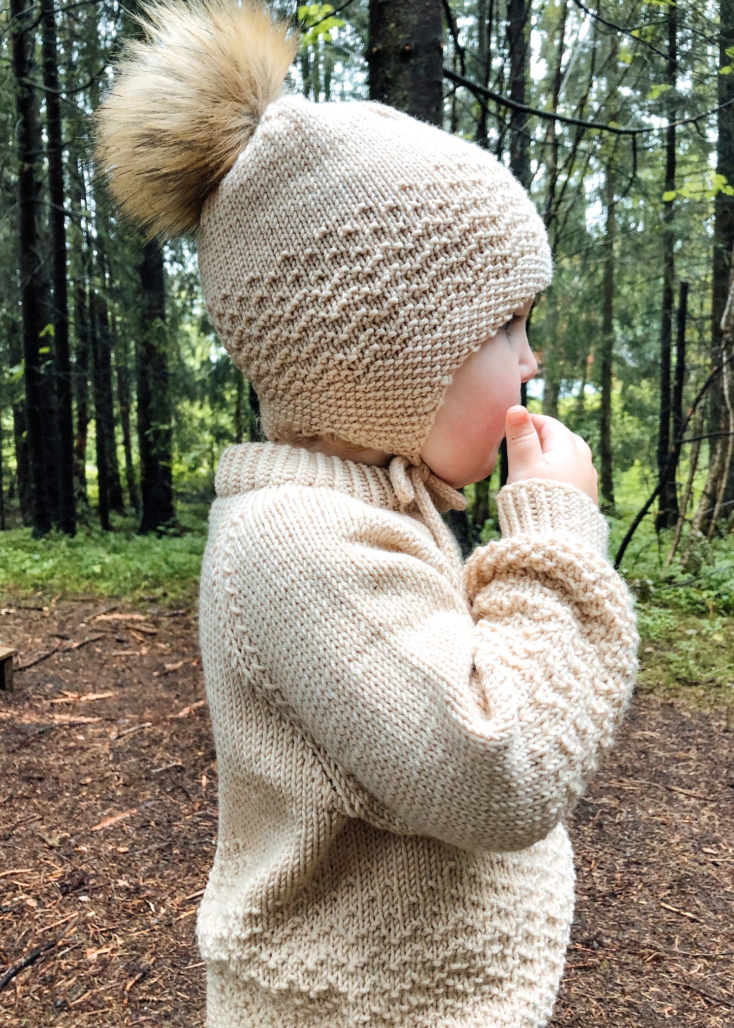 Pernille's pearl hat (0-12 years)