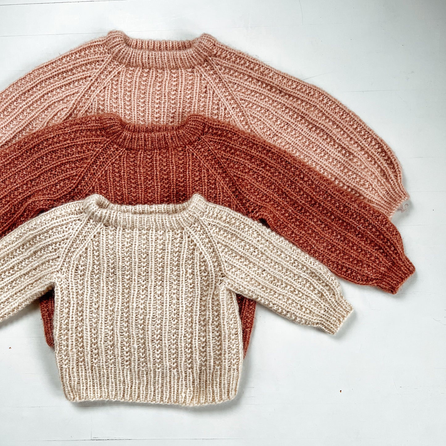 Chunky Amalie genser strikkepakke (9 mnd-4 år)