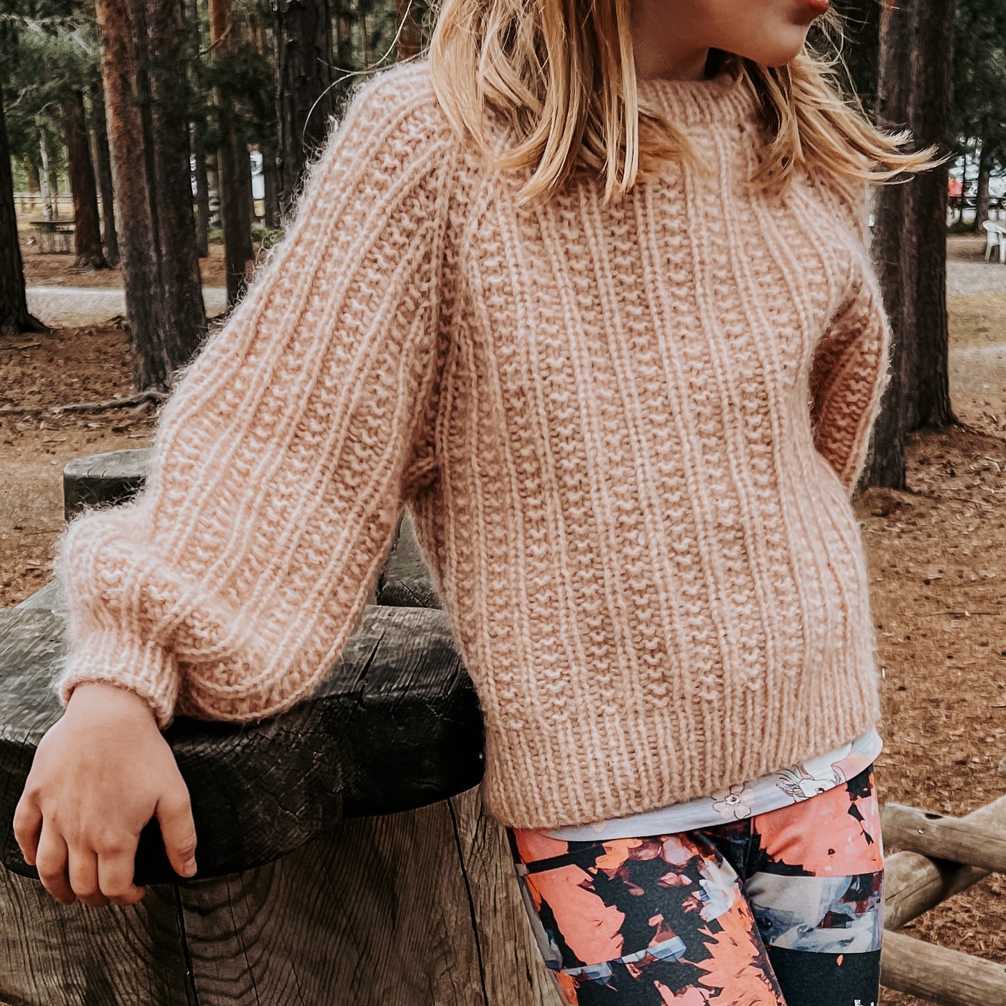 Chunky Amalie sweater junior (5-12 år)