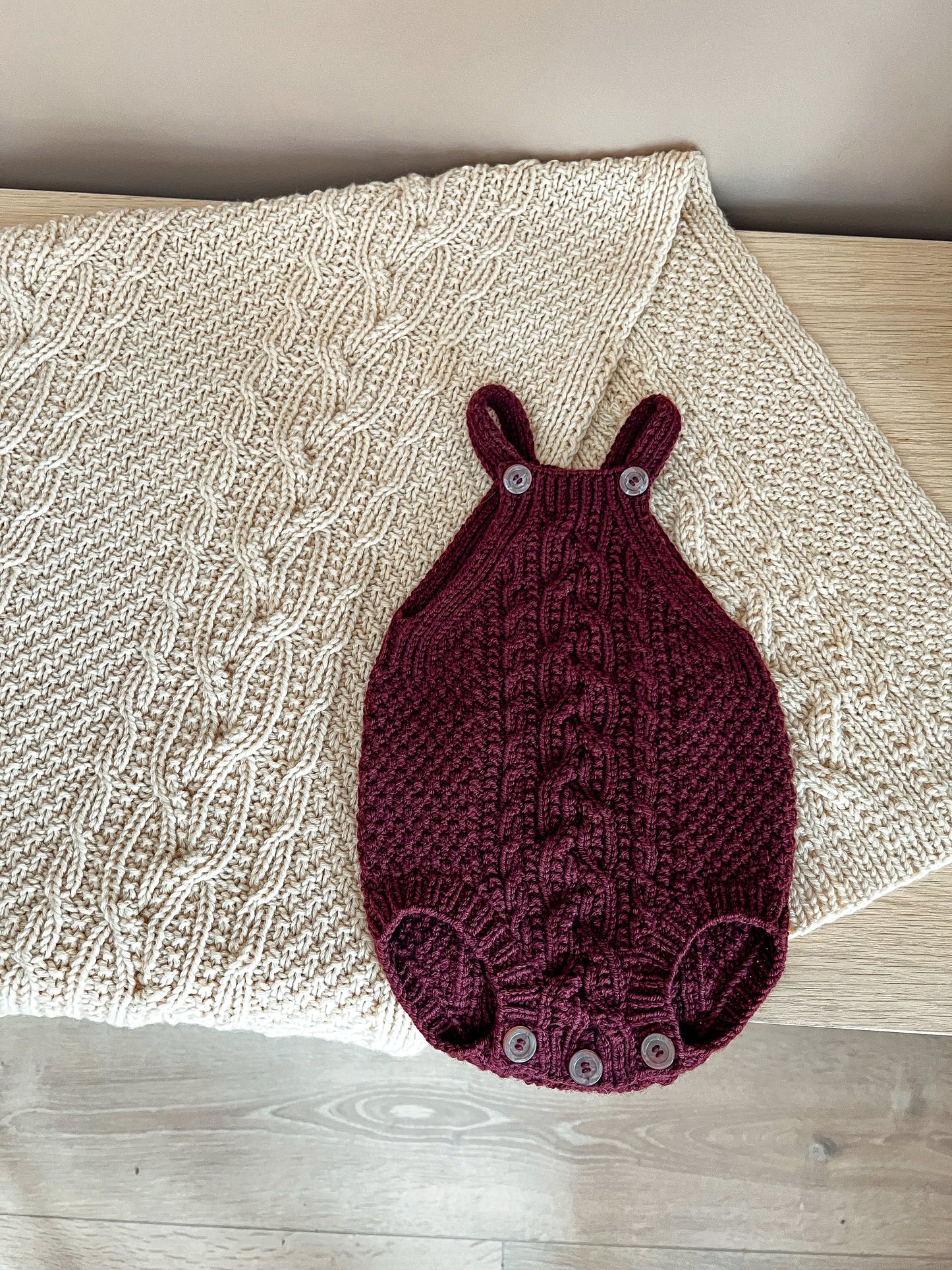 Tykt Amalies fletteteppe