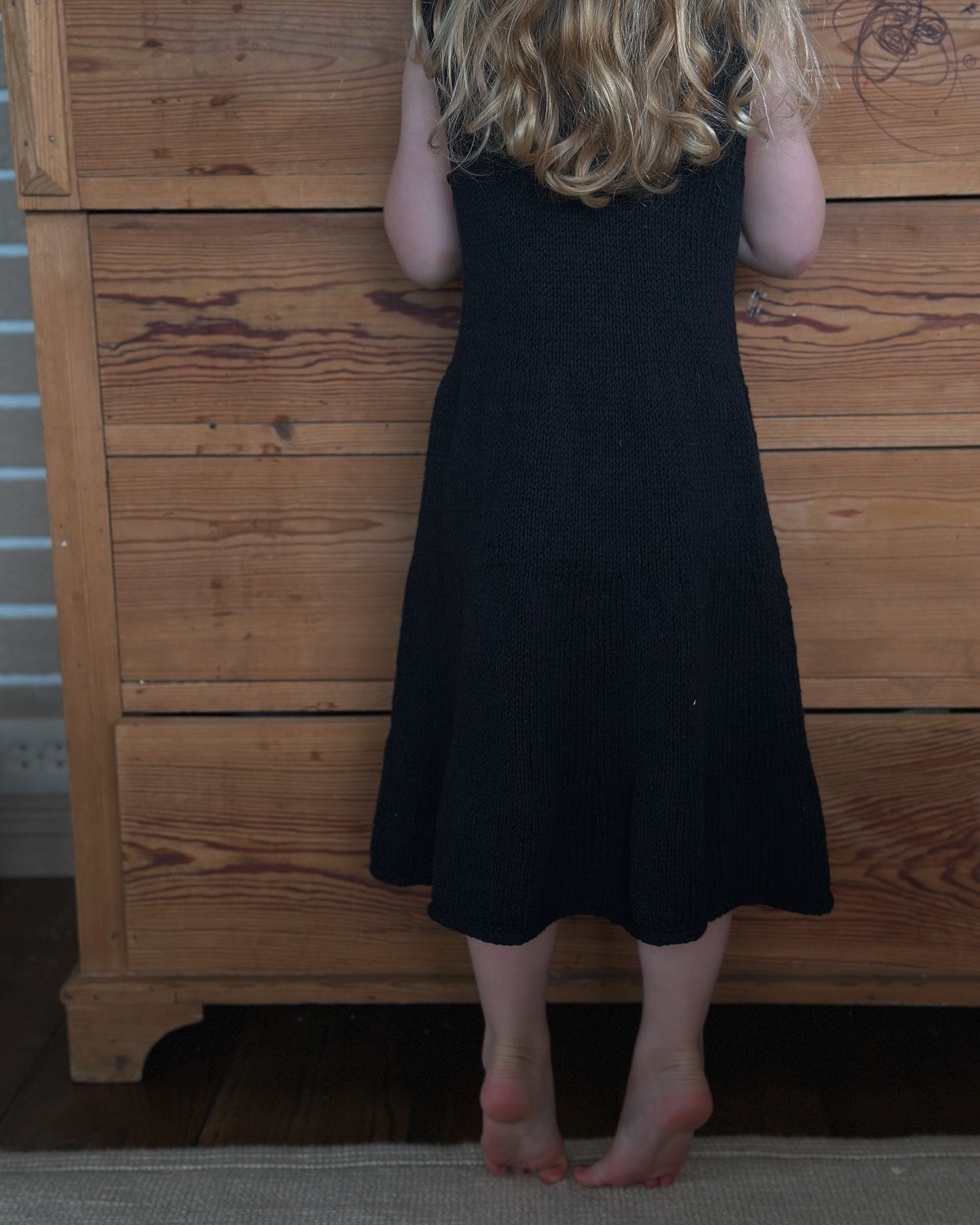 Jenny knappekjole junior (5-12 år)