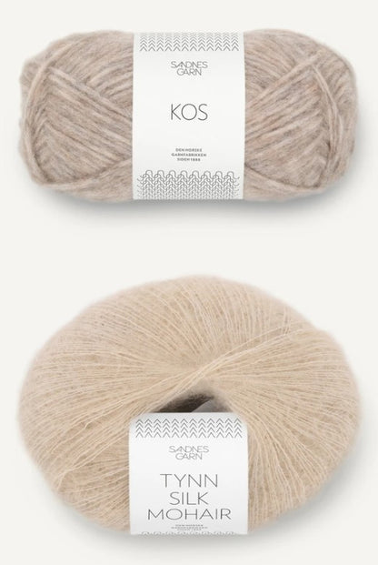Chunky Amalie genser strikkepakke (9 mnd-4 år)