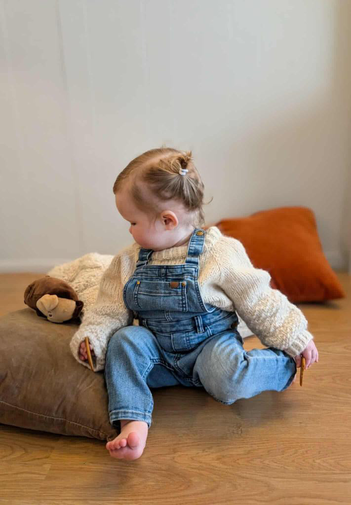 Chunky Pernilles perlegenser - strikkepakke (1-10 år)