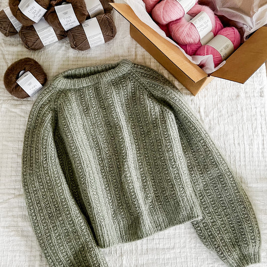 Min chunky Amalie genser strikkepakke (dame)