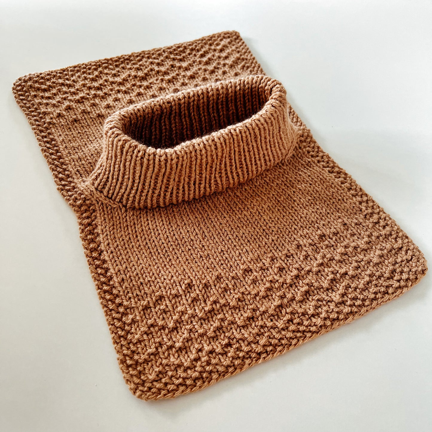 Pernille´s moss cowl (English)