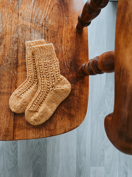 Tykke Amalie sokker (6 mnd - 12 år)